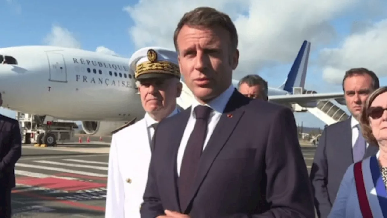 French President arrives in New Caledonia on the brink of civil war