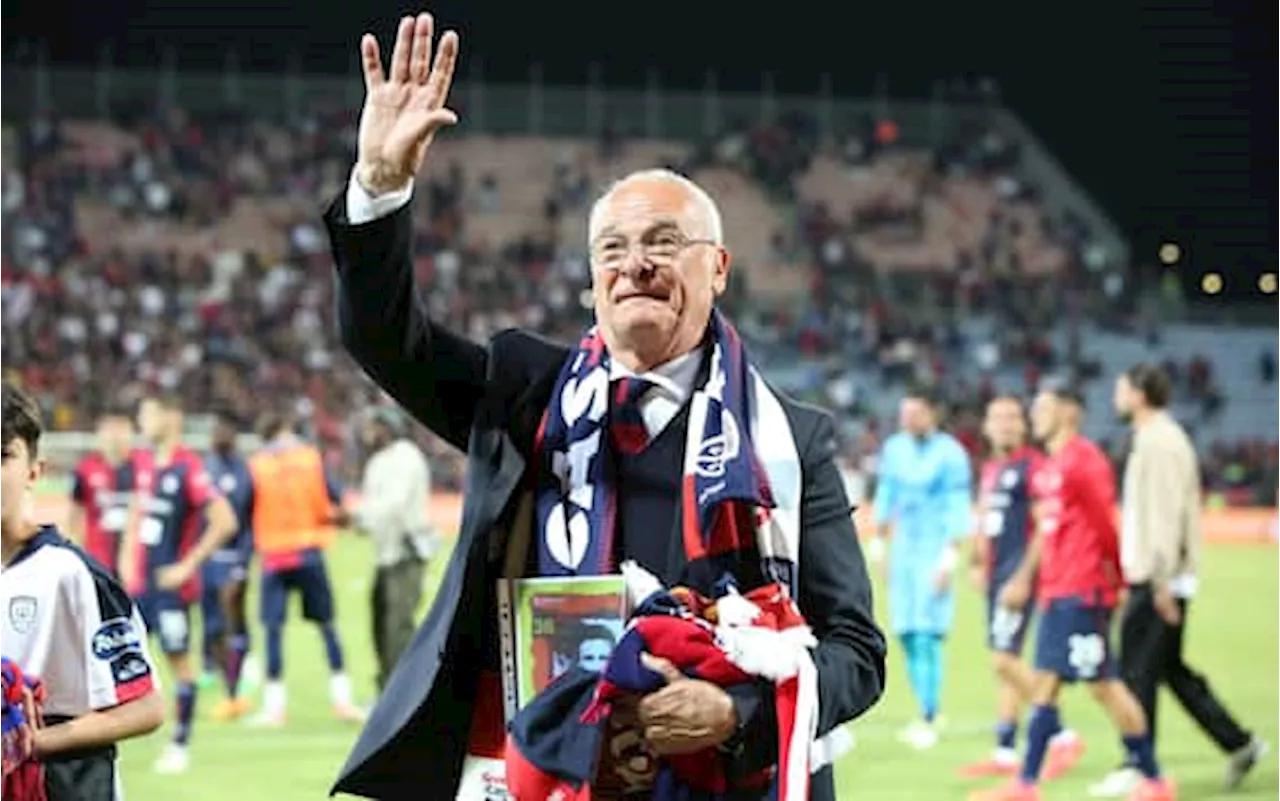 Cagliari-Fiorentina, Il saluto di Ranieri: 'I ragazzi mi hanno lasciato un dolce ricordo'