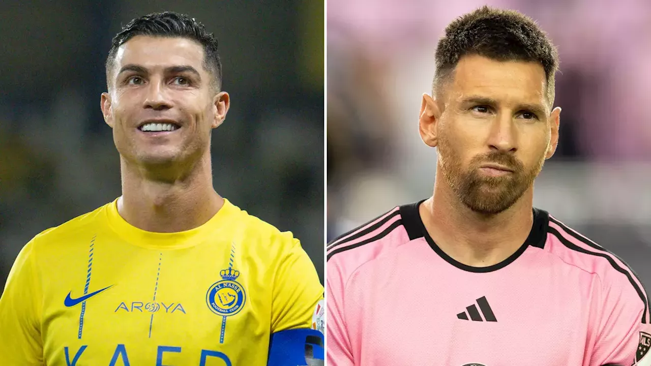 Lionel Messi: Cristiano Ronaldo has already 'won battle' with Lionel ...