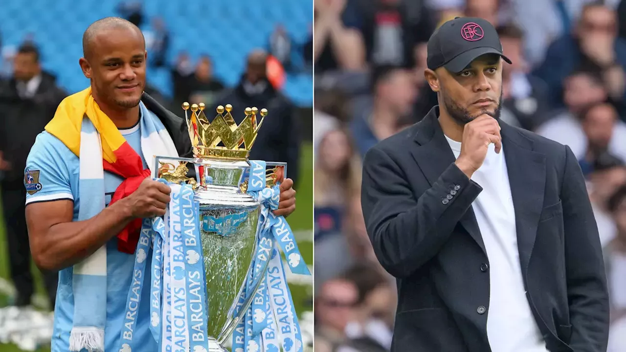 Vincent Kompany could make ex-Man City teammate his first signing as Bayern Munich head coach