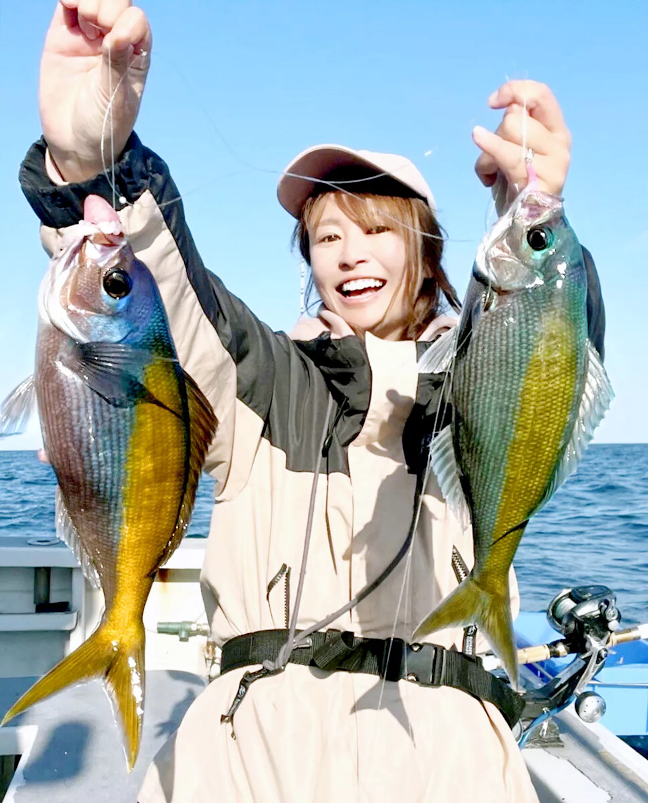 サメ襲来もなんの…五目釣りでウメイロ、ヒメダイ 高級魚をゲット…釣りガール三浦愛の愛ＬＯＶＥフィッシング