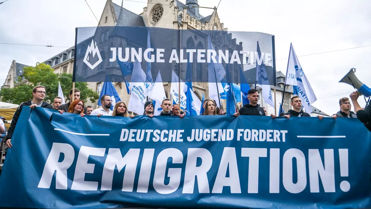 AfD-Jugendorganisation Thüringen laut Verfassungsschutz gesichert rechtsextrem