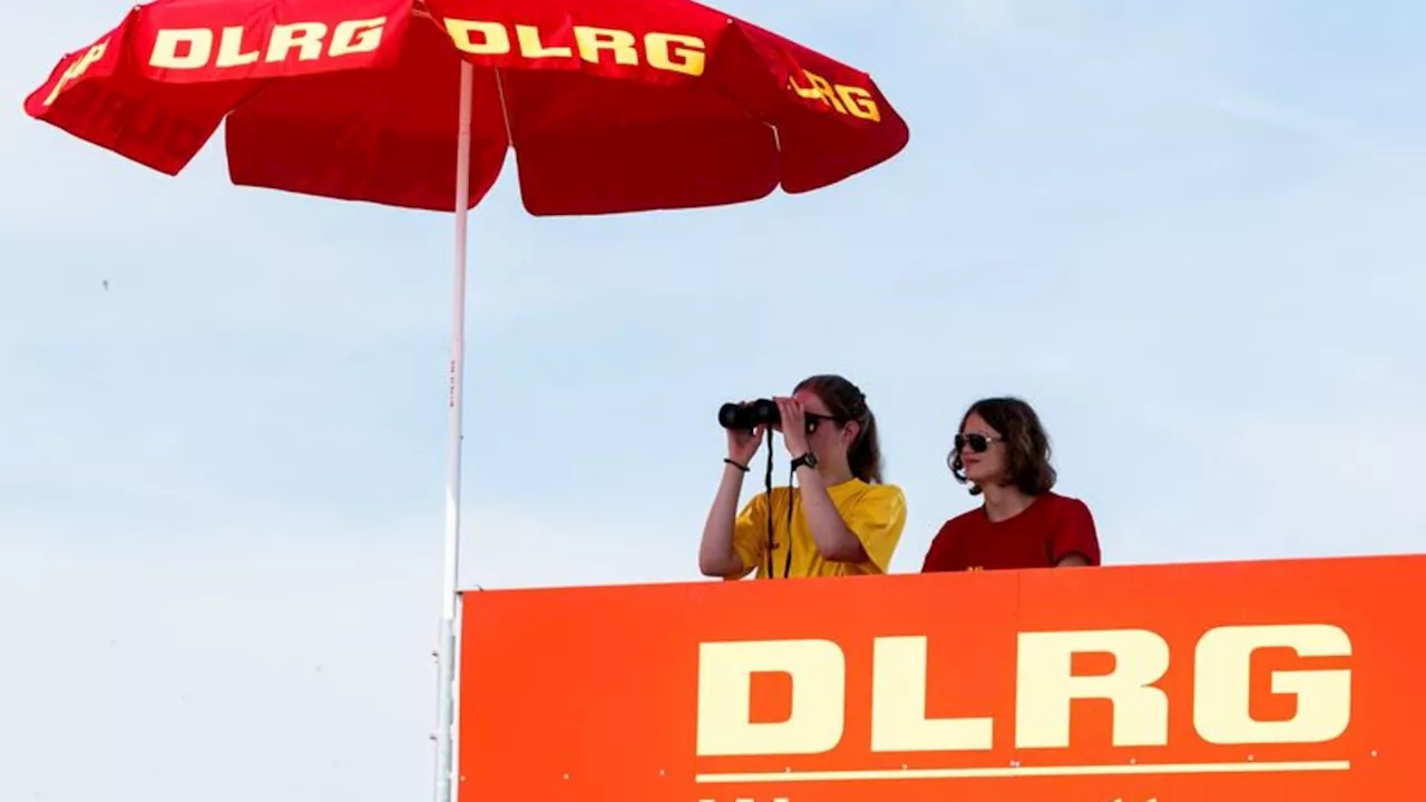 Hilfsorganisationen: DLRG: Mehr als 380 Rettungsschwimmer 2023 im Einsatz