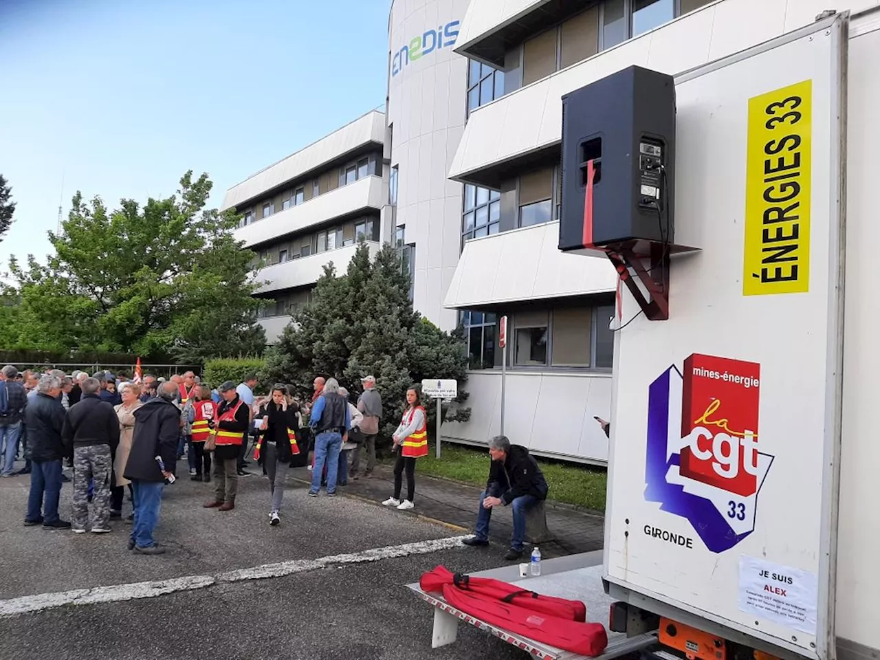 Coupures d’électricité à Bordeaux : la CGT dénonce la procédure disciplinaire d’Enedis contre deux salariés relaxés