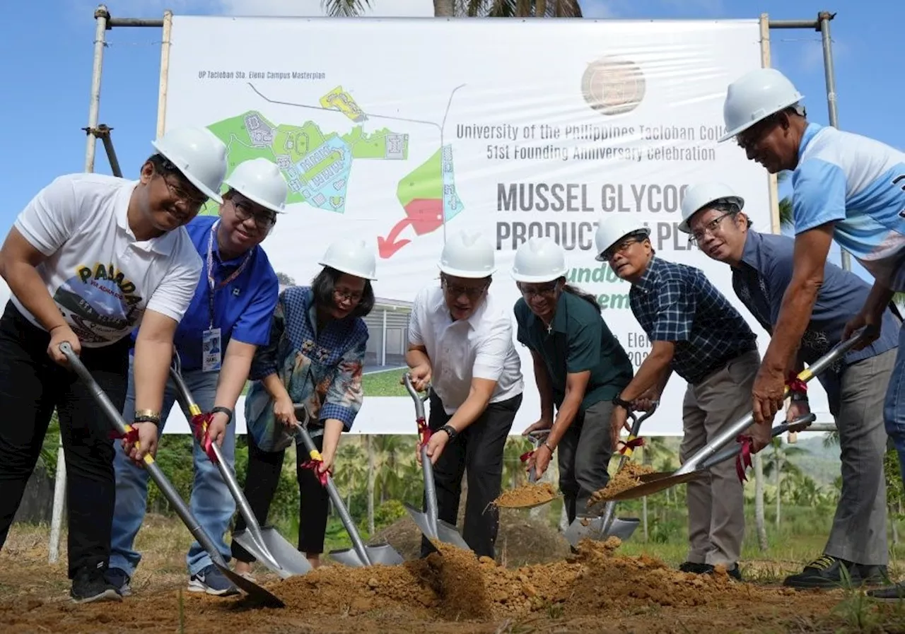 UP president unveils P8-M mussel glycogen production plant in Tacloban