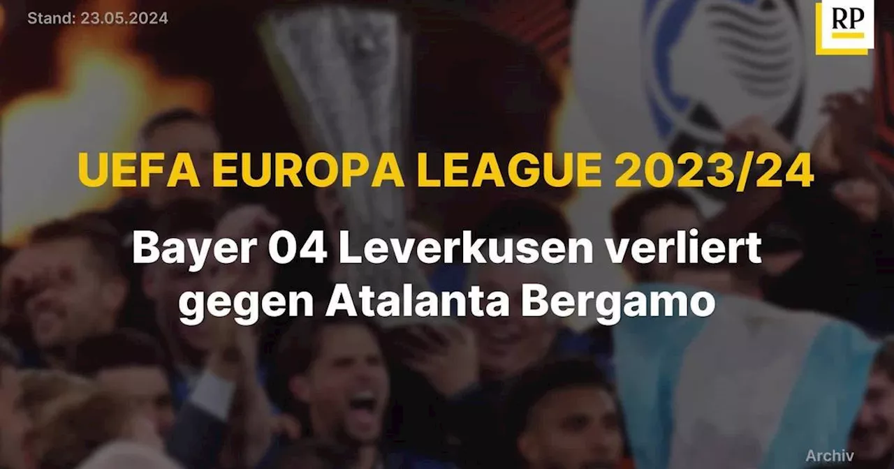 Video: Uefa Europa League 2023/24 Finale: Bayer 04 Leverkusen verliert gegen Atalanta Bergamo