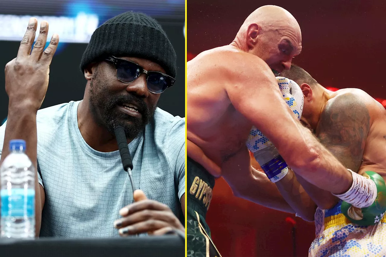 Derek Chisora shares shock rumour that would place Oleksandr Usyk vs Tyson Fury rematch in doubt...