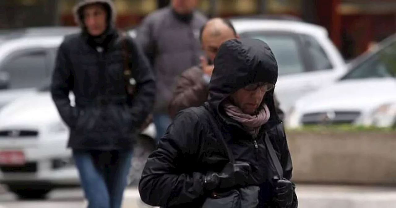 Primeira onda de frio deve derrubar as temperaturas durante o final de semana