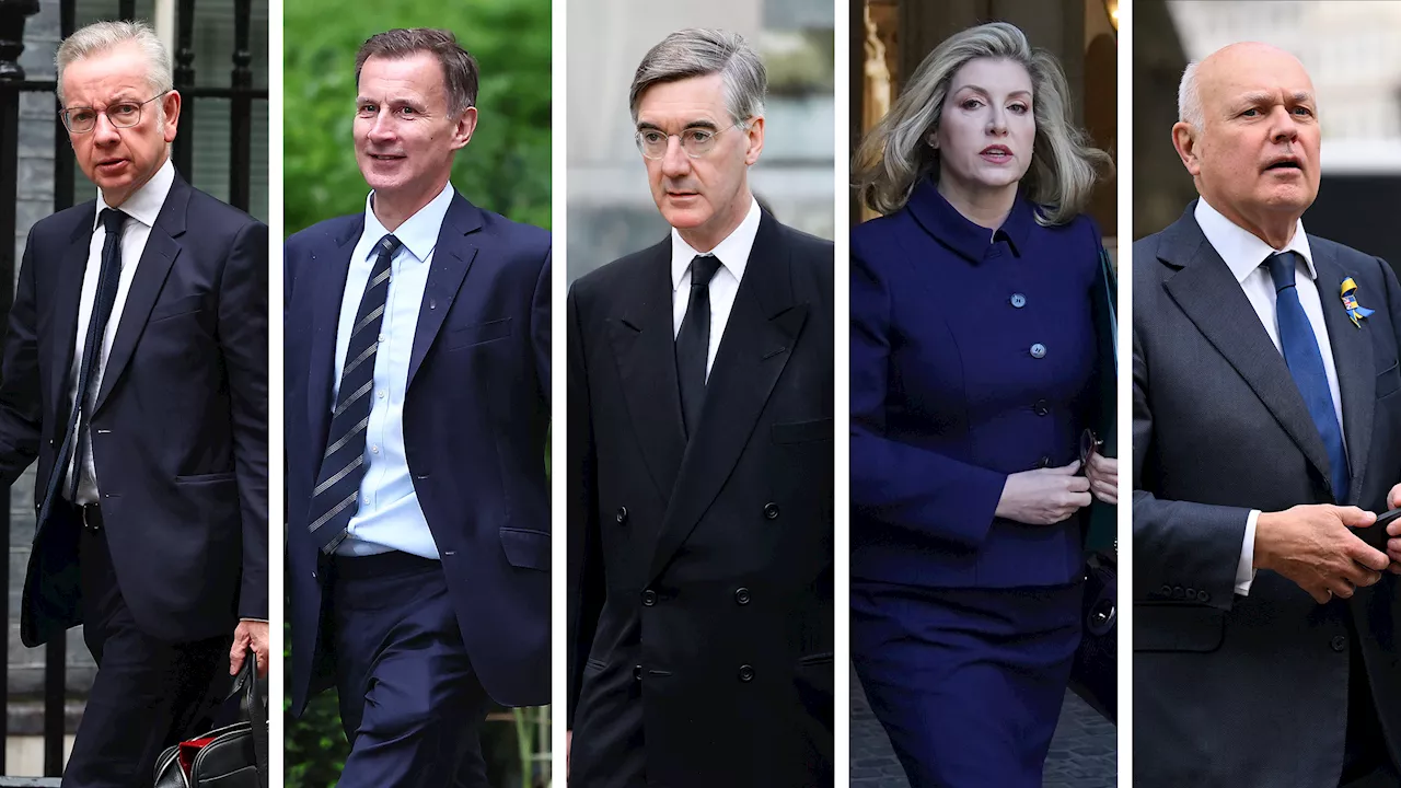 Big beasts Hunt, Gove, Rees-Mogg, Mordaunt and IDS among top Tories at risk