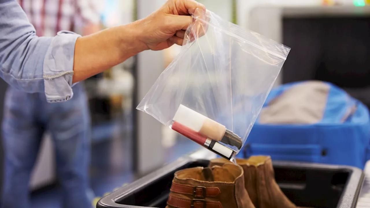 First major UK airport to scrap 100ml liquid hand luggage rules next week...