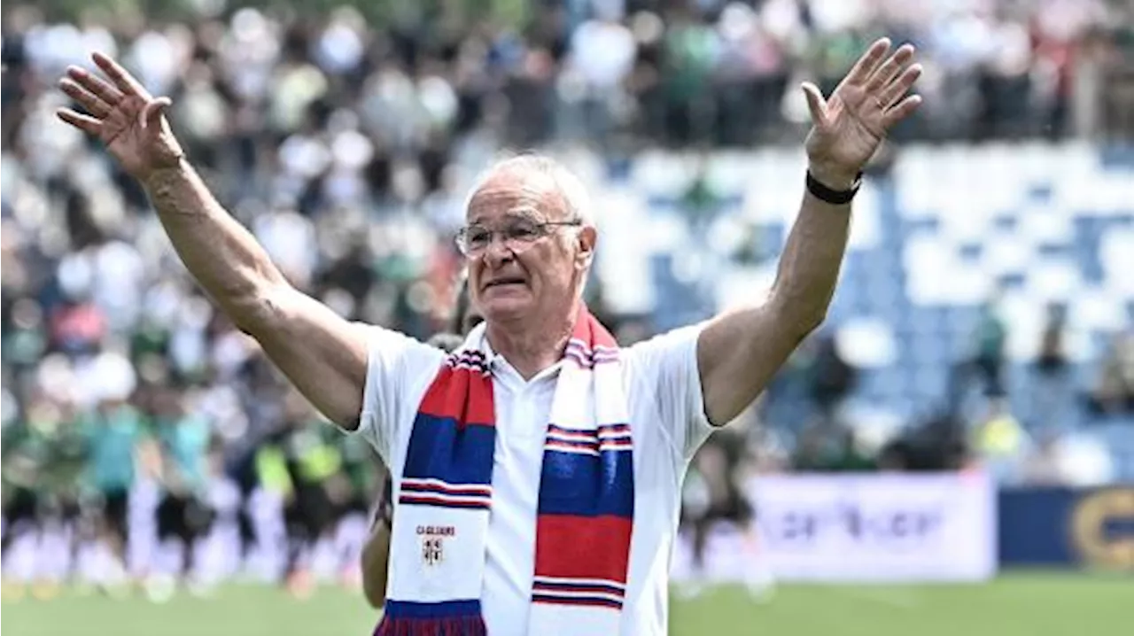 Cagliari, Ranieri: 'Serata bellissima. Futuro? Se magari arriva una Nazionale, vediamo'