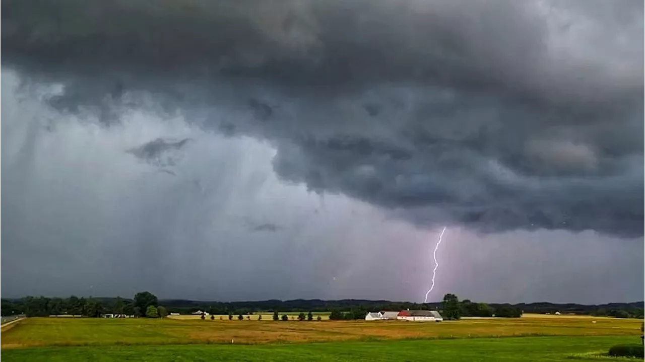 Kraftigt regn nærmer sig, men temperaturen topper i Nordjylland