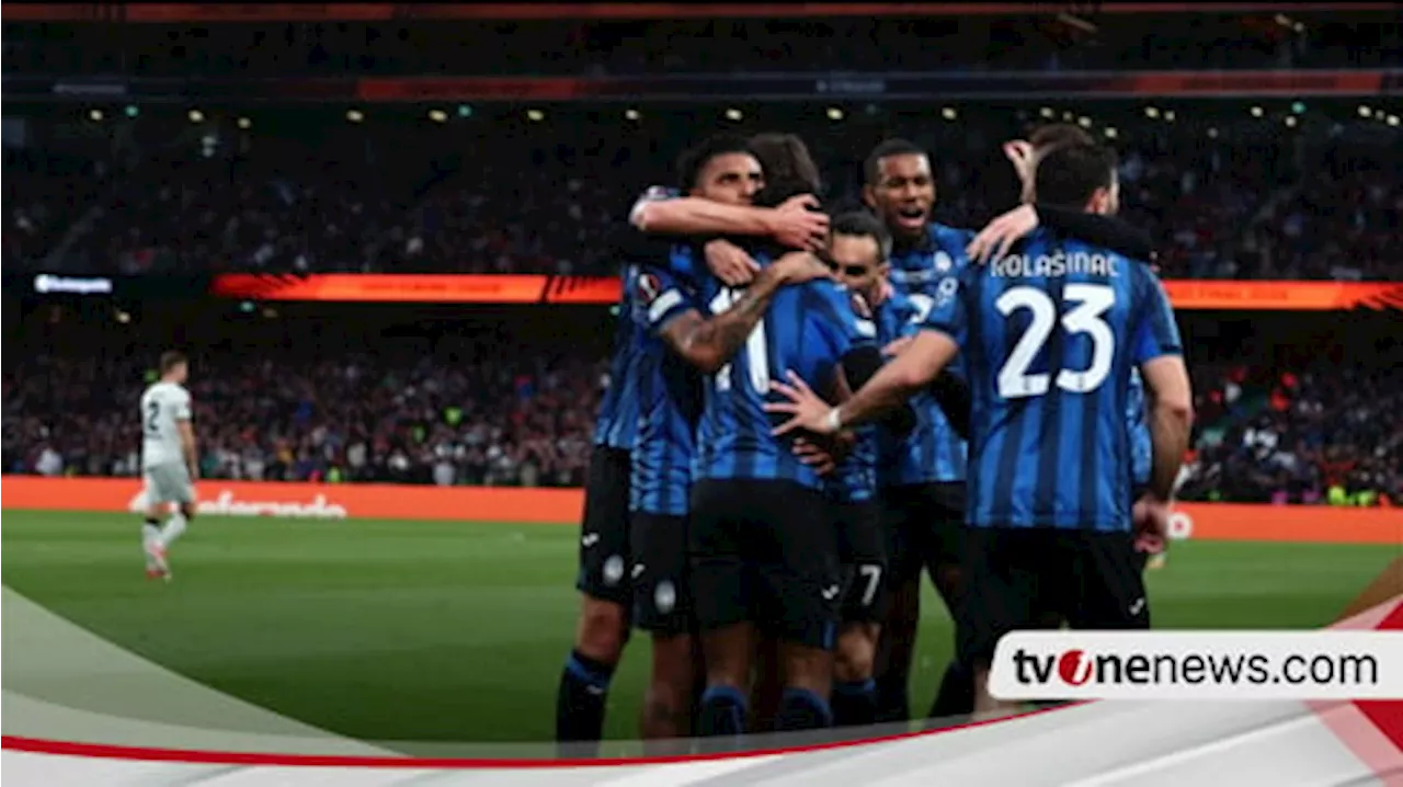 Atalanta Juara Liga Europa, Putus Rekor Tak Terkalahkan 51 Laga Bayer Leverkusen