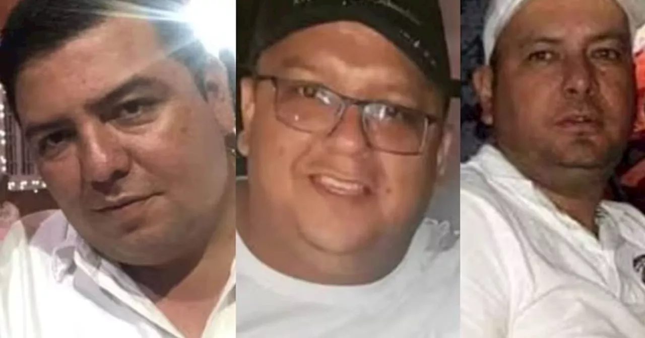 Los tres comerciantes asesinados en ataques con armas de fuego en los últimos meses en Bucaramanga