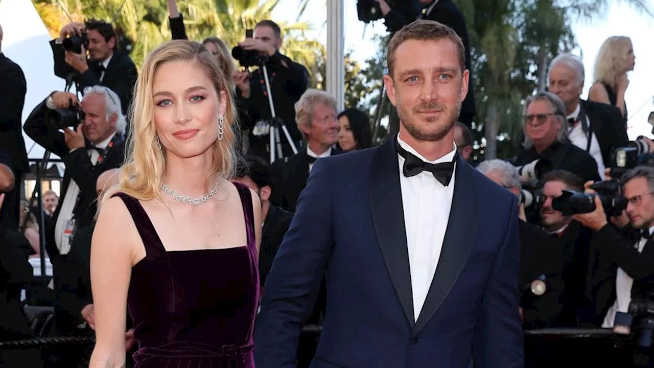 Beatrice Borromeo y Pierre Casiraghi apoyan en Cannes la nueva película producida por Dimitri Rassam