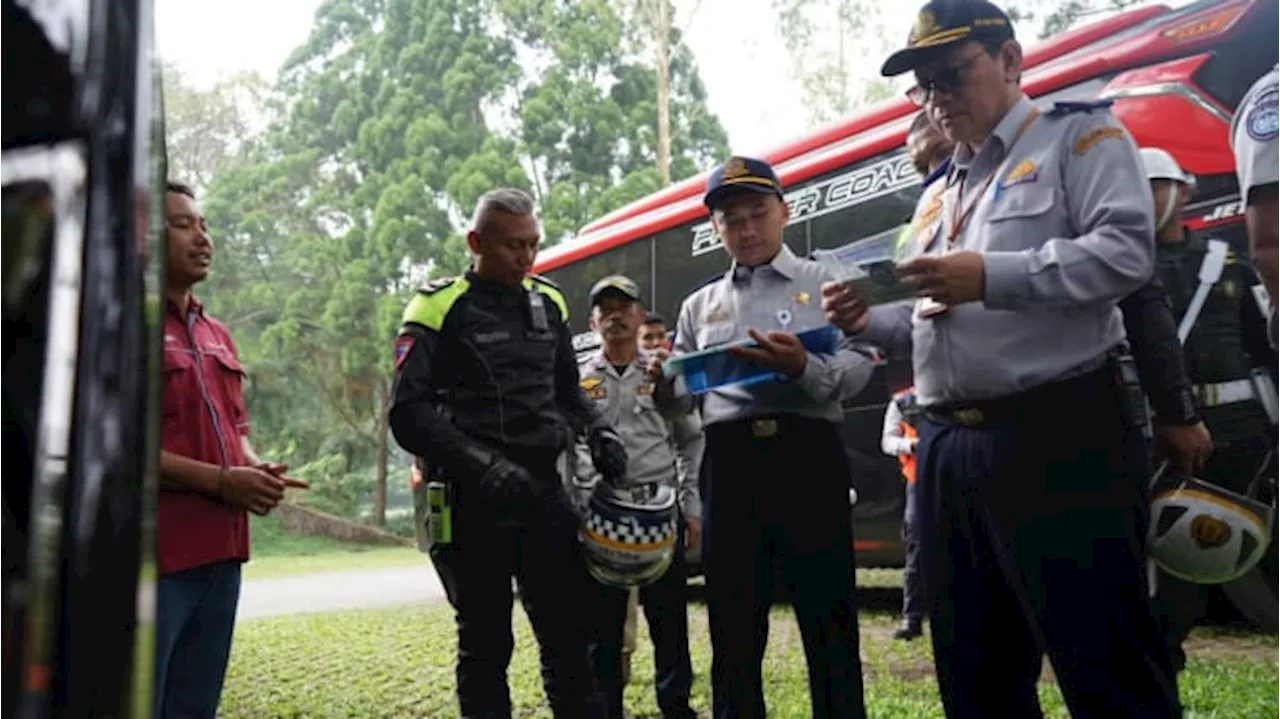 Kemenhub Periksa Bus Pariwisata, 69% Tak Lulus Uji Kelayakan