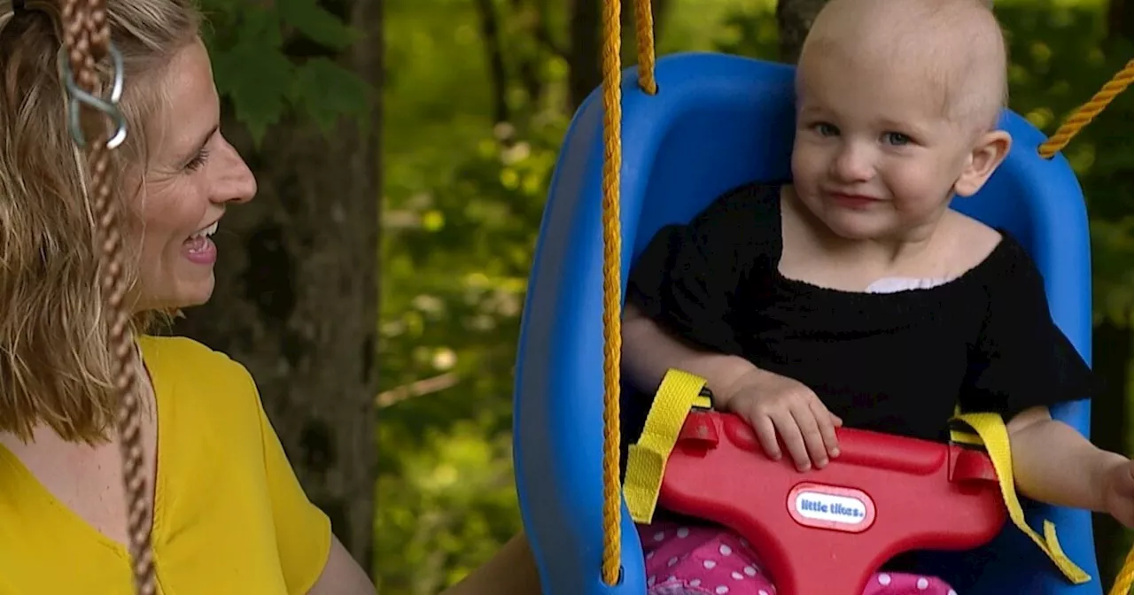 Chagrin Falls toddler diagnosed with extremely rare cancer, parents warn others never to ignore symptoms