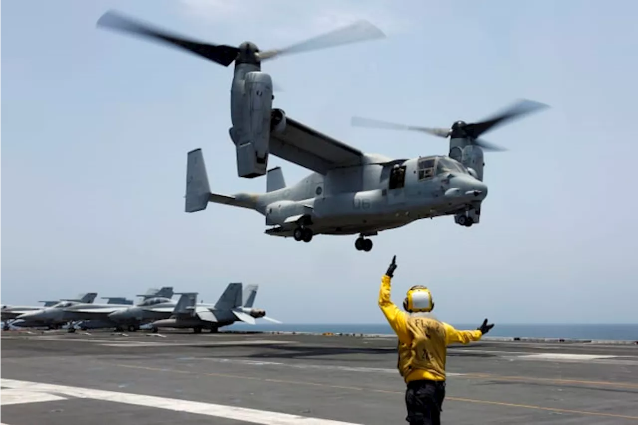 Families of Marines killed in 2022 Osprey crash file lawsuit against the aircraft's manufacturers