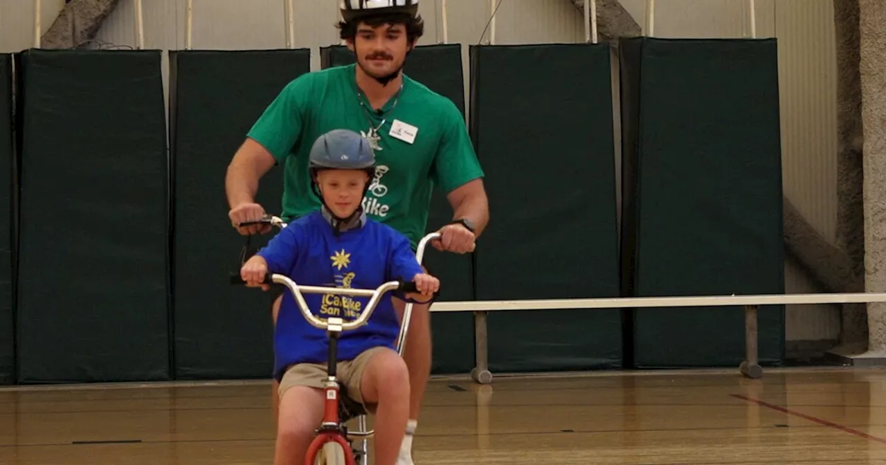 Nonprofit helping people with disabilities learn how to ride bikes