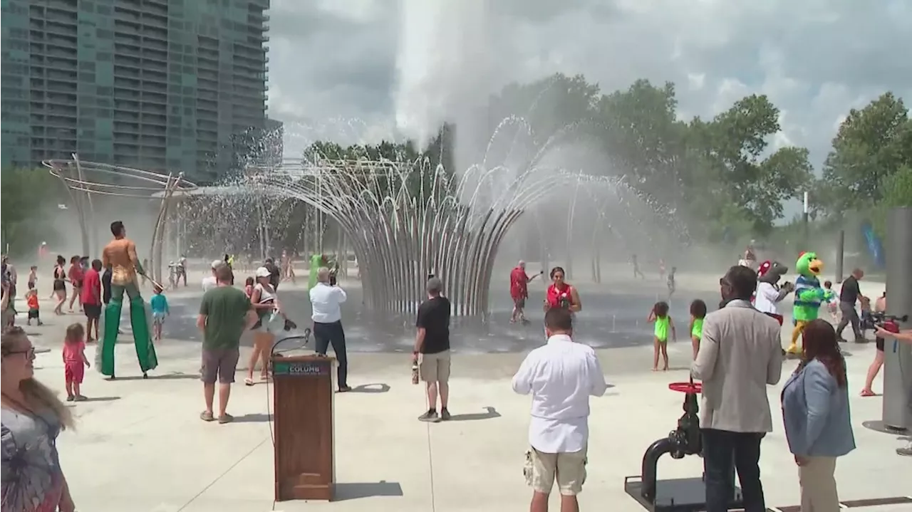 Renovated Scioto Mile Fountain reopens Memorial Day weekend