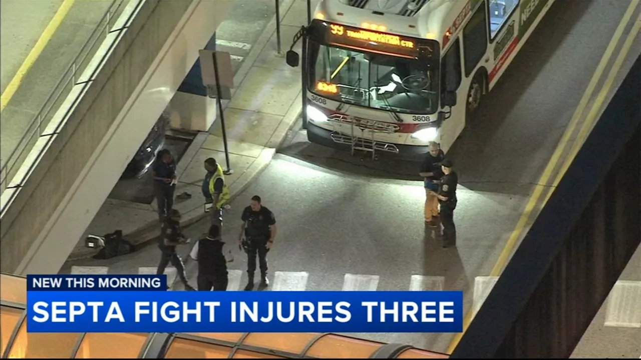 Woman, 3 juveniles injured after fight on SEPTA bus in King of Prussia