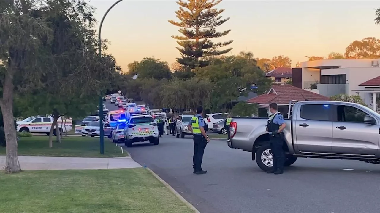Two dead and a third rushed to hospital after gunman opens fire at home in Floreat, Perth