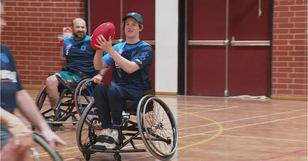 Young Adelaide footballer's incredible story after cliff-jump left him paralysed