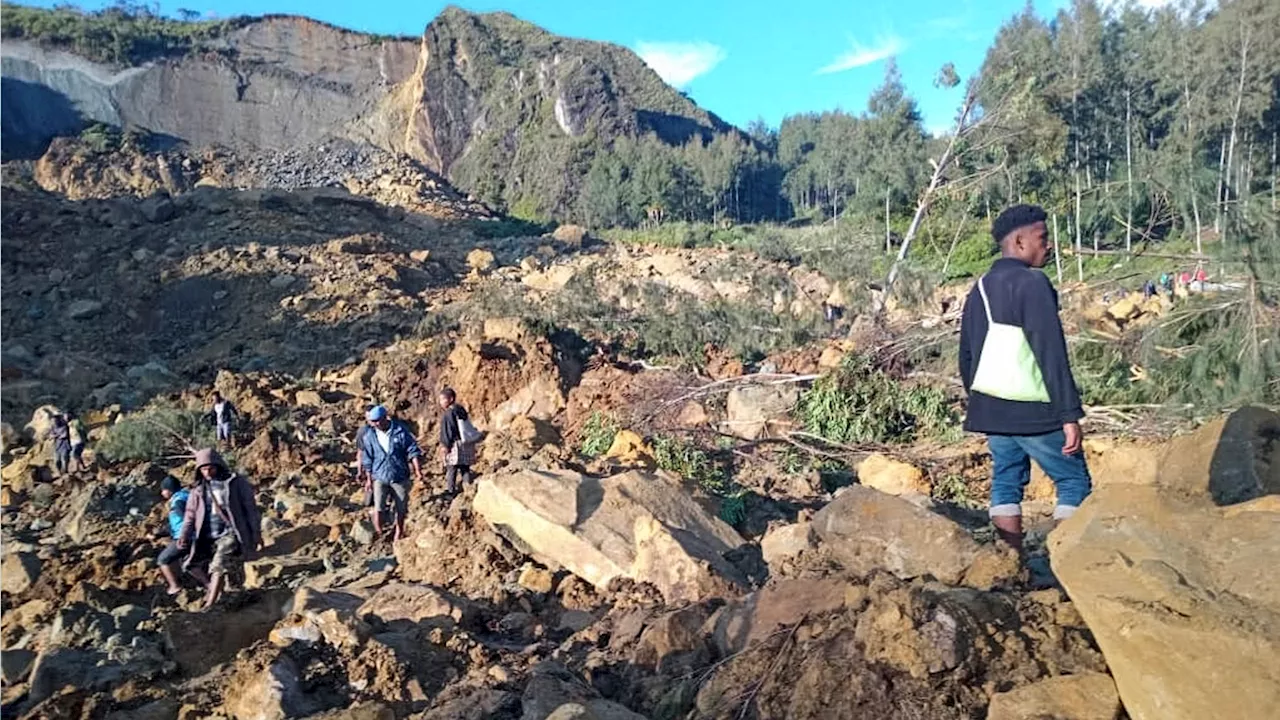 More than 100 people believed killed by a landslide in Papua New Guinea, Australian media report