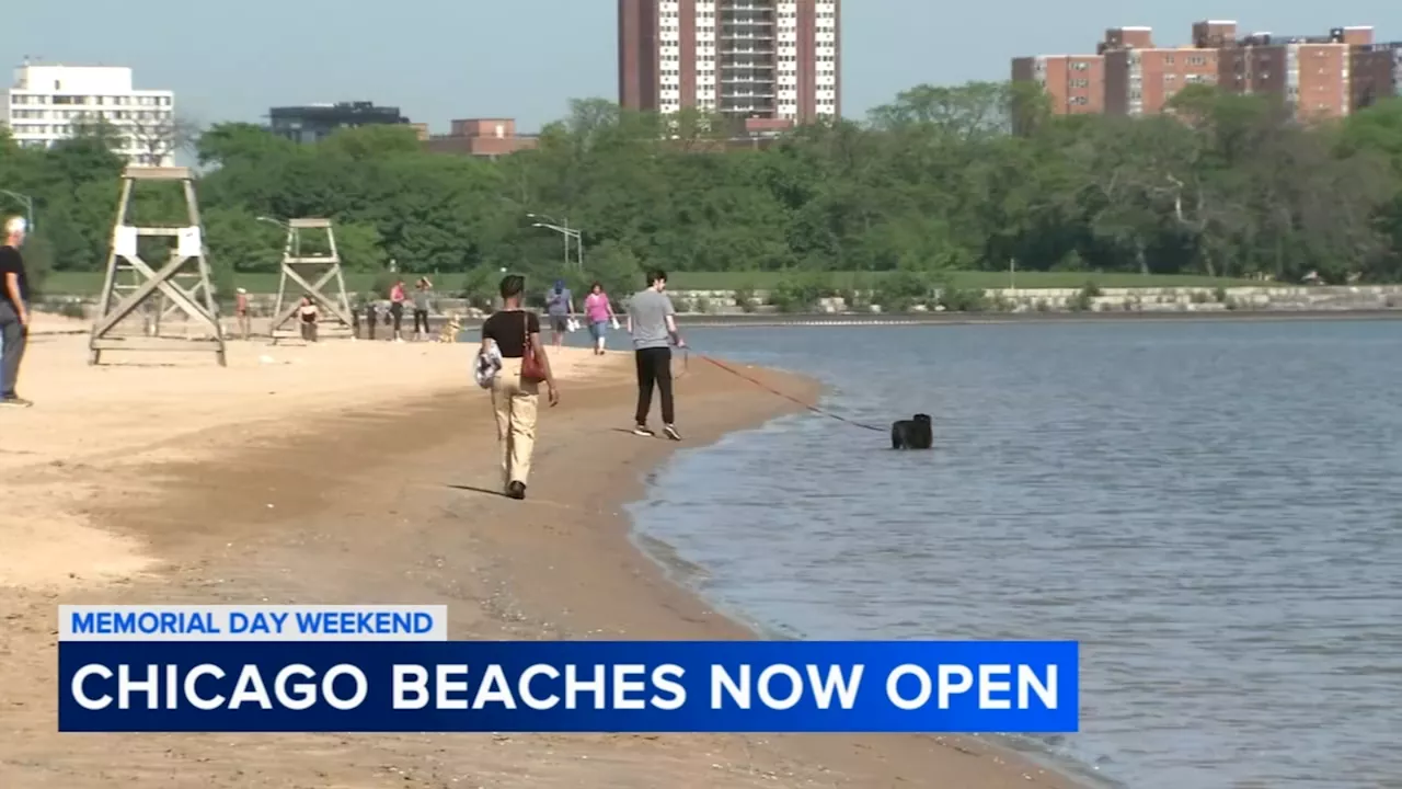 Chicago beaches officially open for season, with Castaways set to reopen at North Avenue Beach