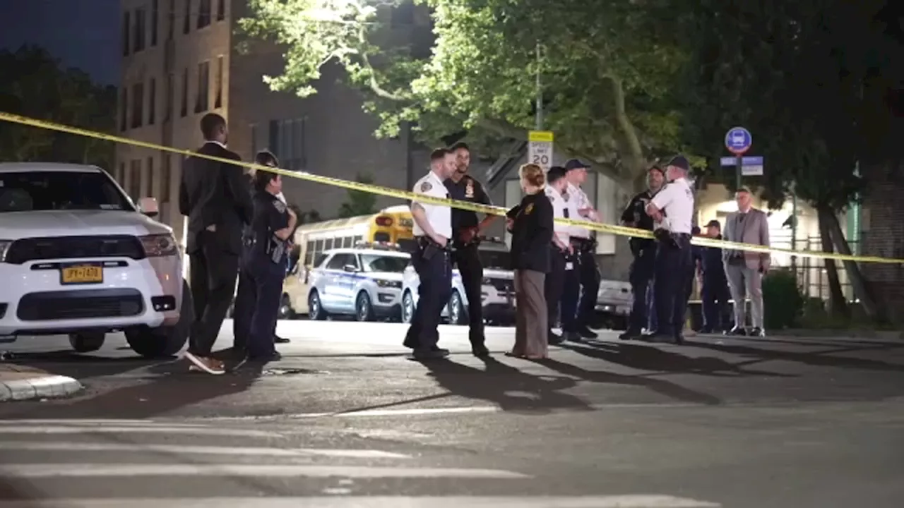 Officer injured by driver fleeing traffic stop in Brooklyn; shots fired, NYPD says