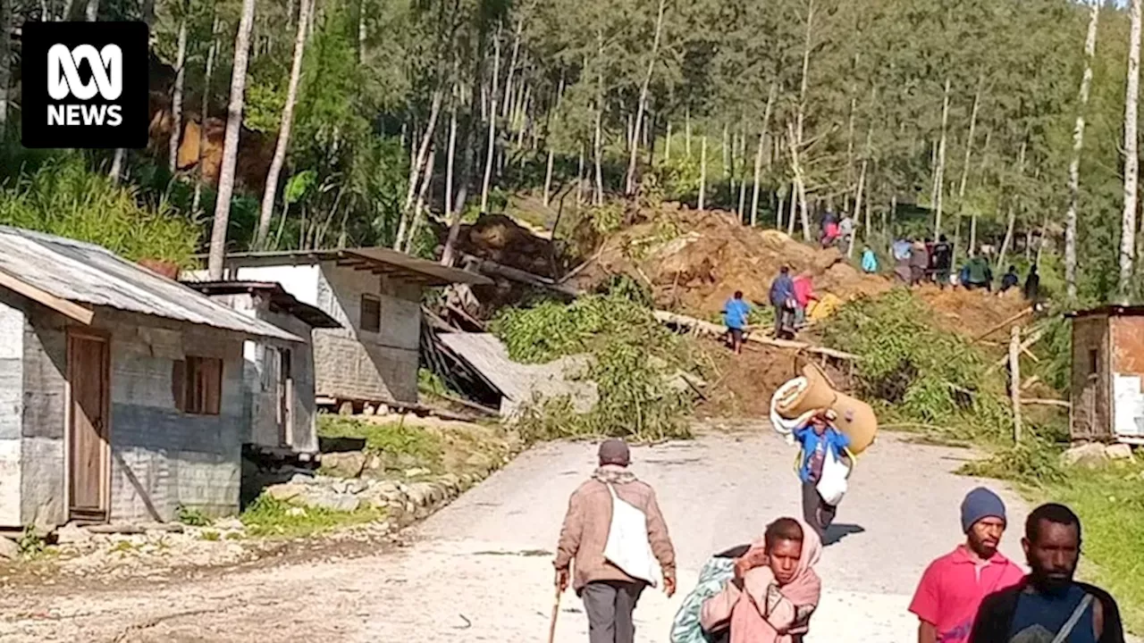 Huge landslide strikes remote village in Papua New Guinea, killing an estimated 100 people