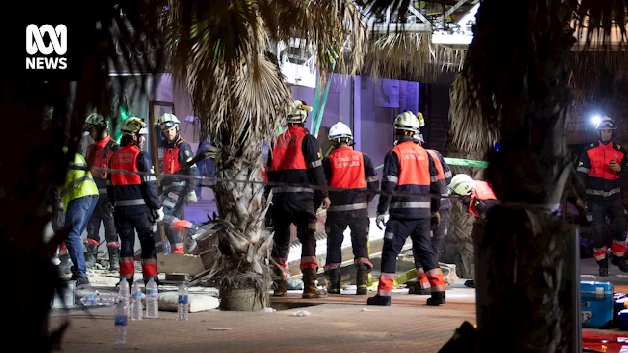 Majorca restaurant collapses in Spain's Balearic Islands, killing at least 4 people