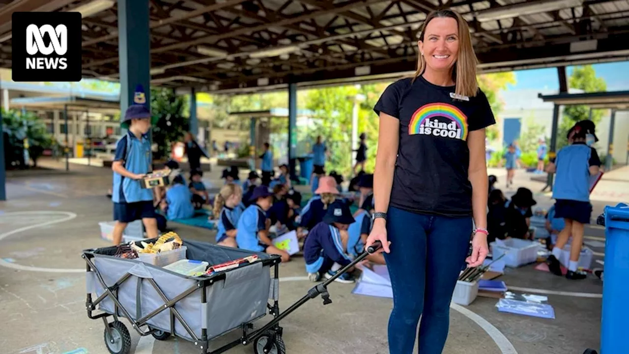 Sunshine Coast teacher aide fosters friendships for lonely schoolchildren with Wellbeing Wagon