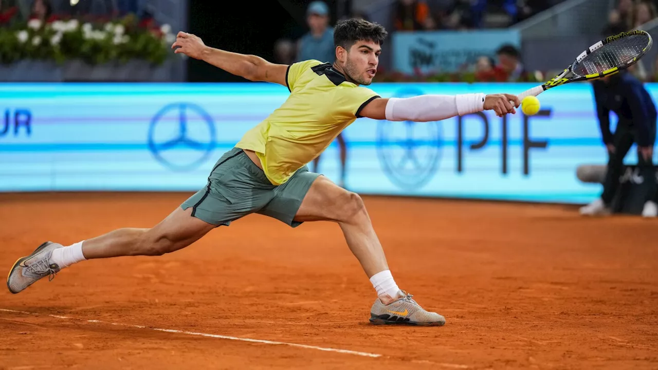 Carlos Alcaraz is 'scared' to hit his forehand with full force as the French Open approaches