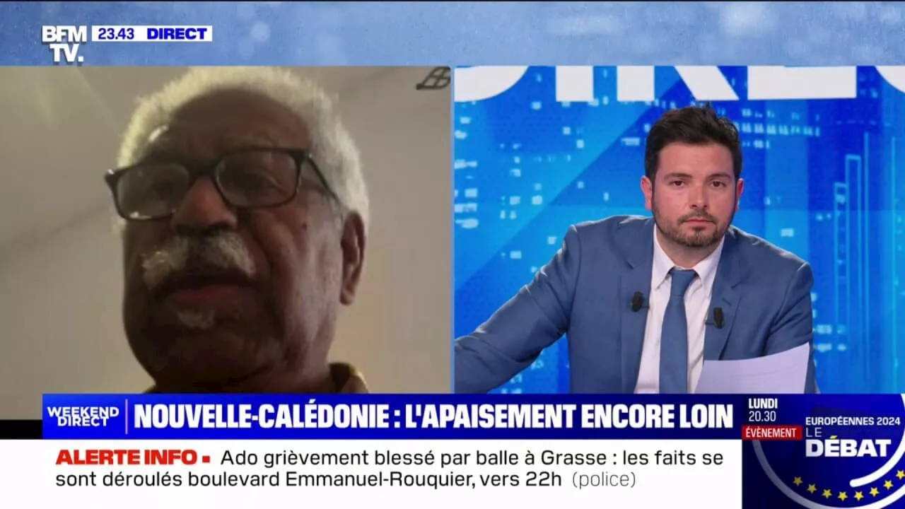 Roch Wamytan (président du Congrès de Nouvelle-Calédonie): 'Le troisième référendum, pour nous, est un contentieux. Le chemin d'avenir, c'est trouver le chemin pour pouvoir aborder cette question du contentieux'