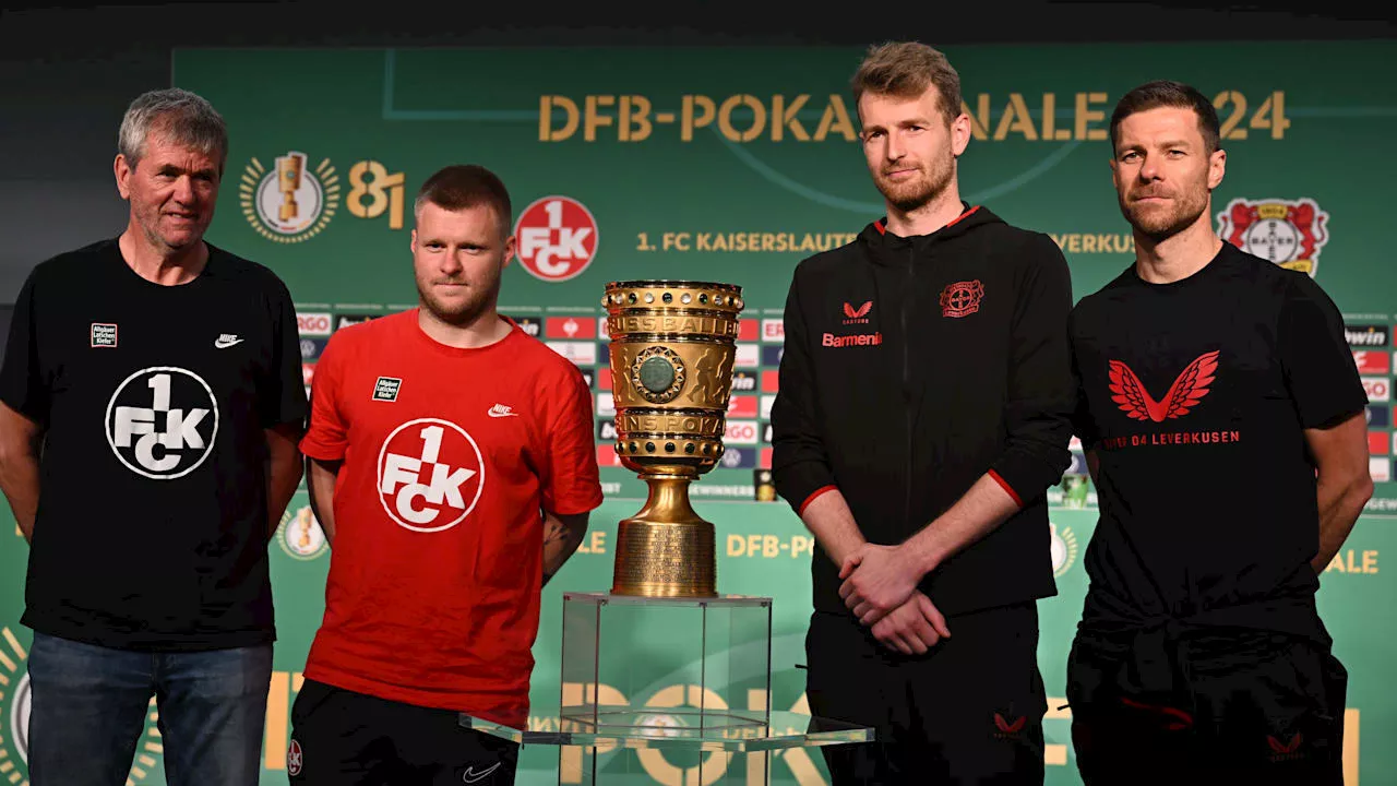 DFB Pokal: Lautern gegen Bayer: Als Funkel den Pokal holte, war Alonso erst 3!