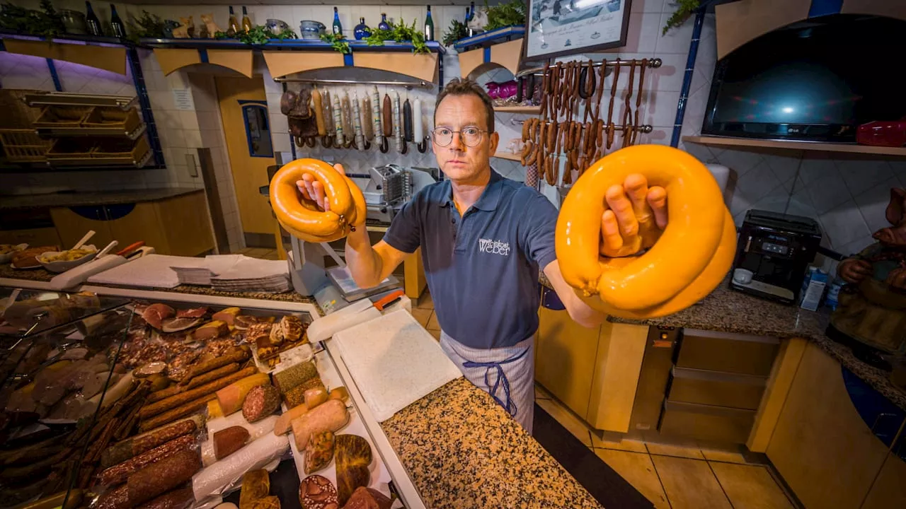 Keine Mitarbeiter: Wurstmeister baut Metzgerei zum Automaten um