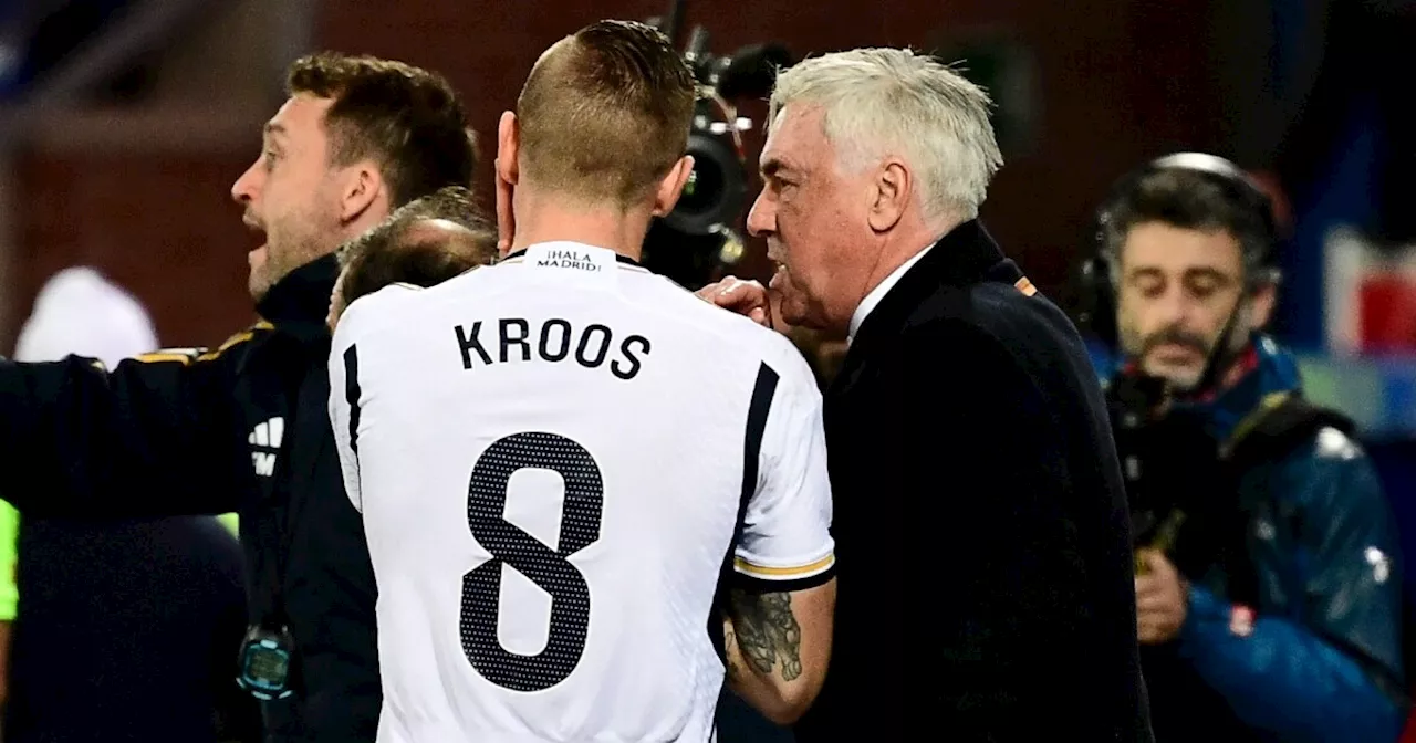 “Un hombre con huevos”: Carlo Ancelotti sobre decisión de Toni Kroos