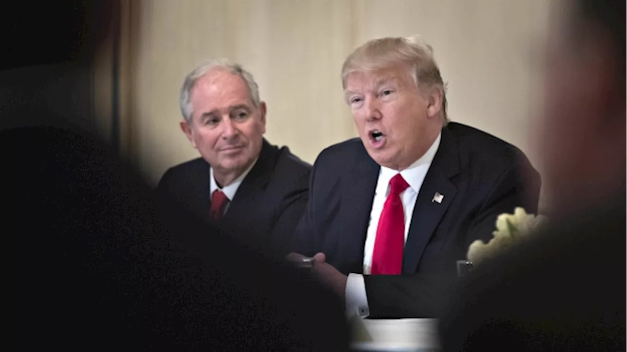 Schwarzman Plans to Back Trump, Scoring a Wall Street Win for GOP