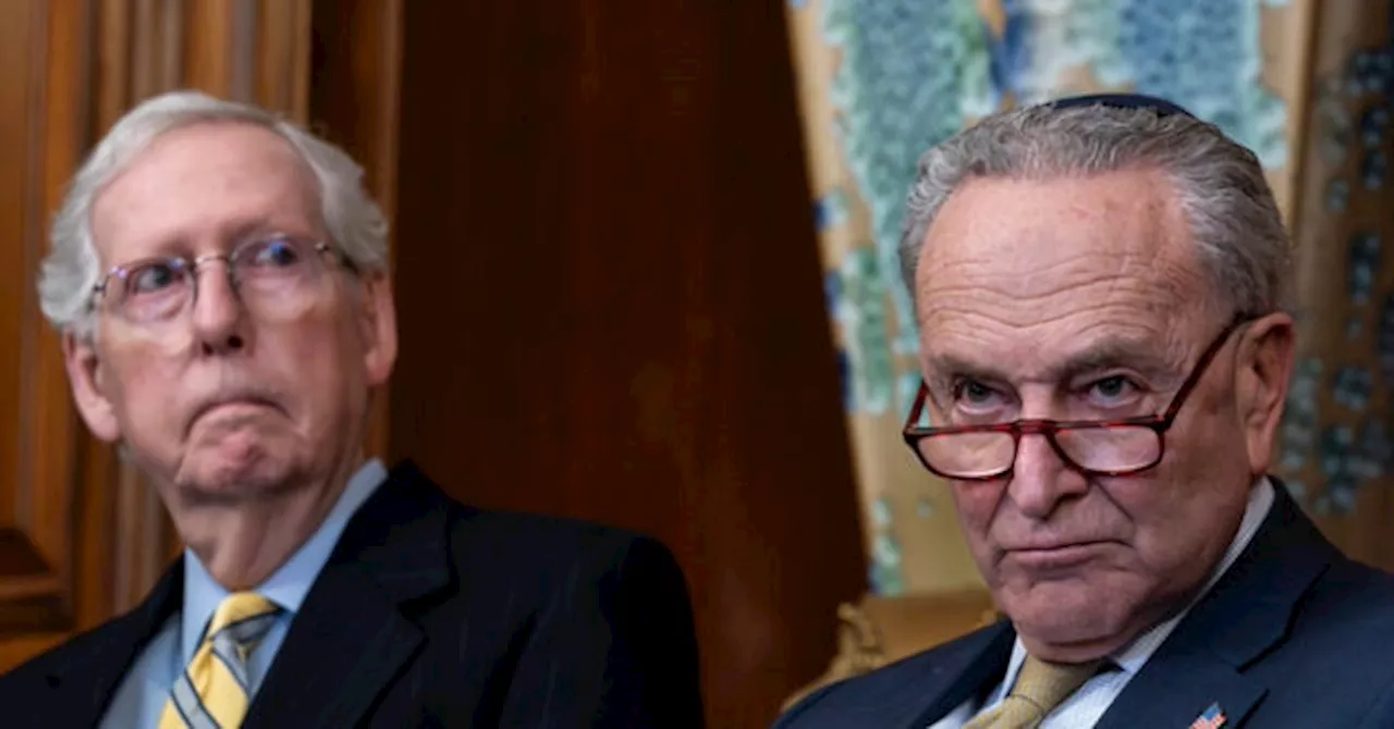 Chuck Schumer, Mitch McConnell Border Bill Flops in Senate Vote