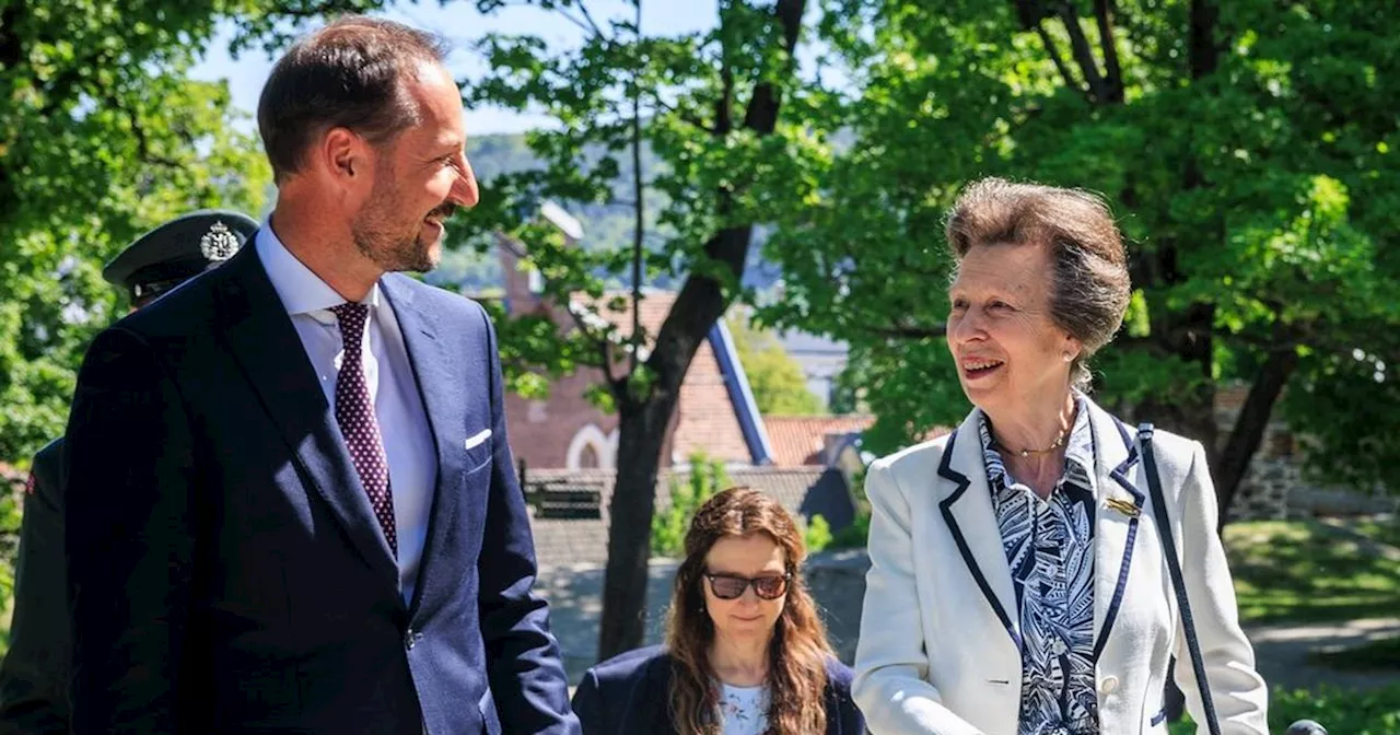 Prinzessin Anne: Besuch bei Patenkind Haakon in Oslo