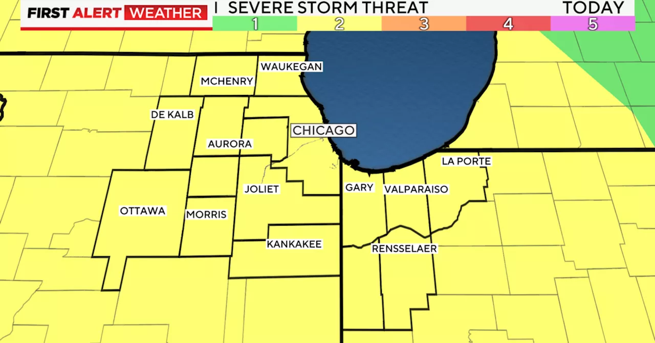 Severe storms in Chicago Friday afternoon, evening