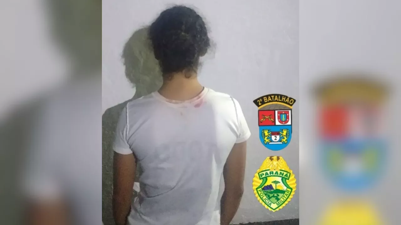 Suspeita de jogar ácido em jovem é presa pela PM no Paraná