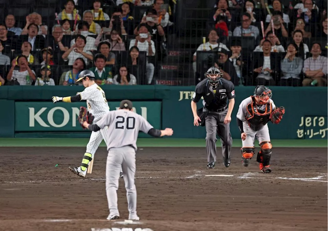 阪神まさか ノーノー屈辱的敗戦 甲子園の巨人戦では８８年ぶり悪夢 戸郷の前に沈黙 ２度、微妙な「Ｅ」判定にも泣く