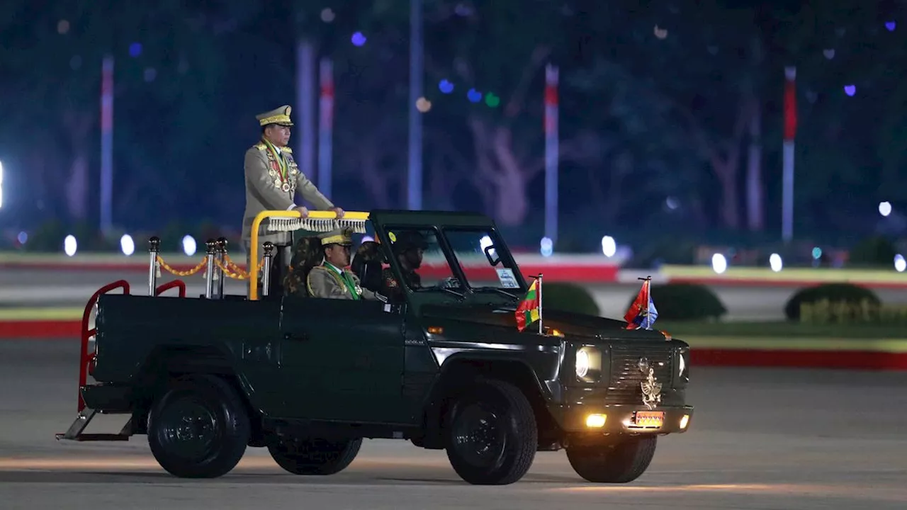 Blutiger Machtkampf in Myanmar: Gefechte und Attacken treiben Zehntausende in die Flucht