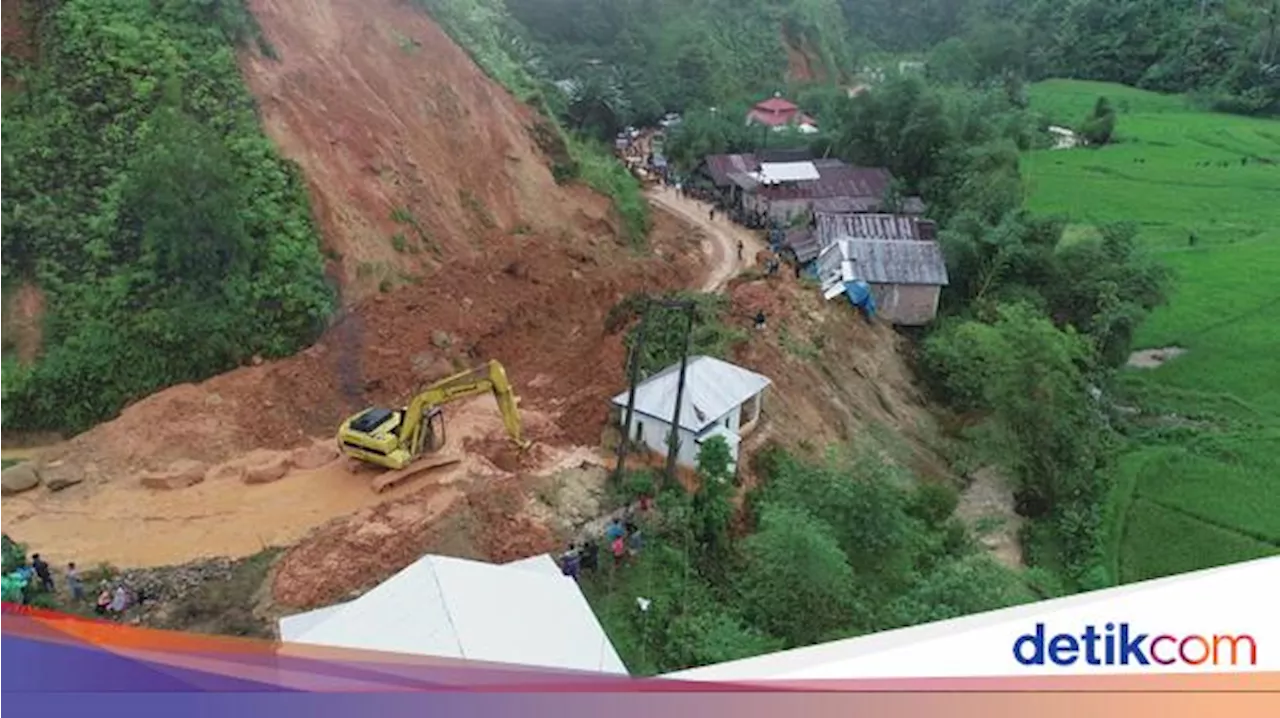 Update Longsor di Mamasa: 192 Rumah Terdampak-1.270 Warga Mengungsi