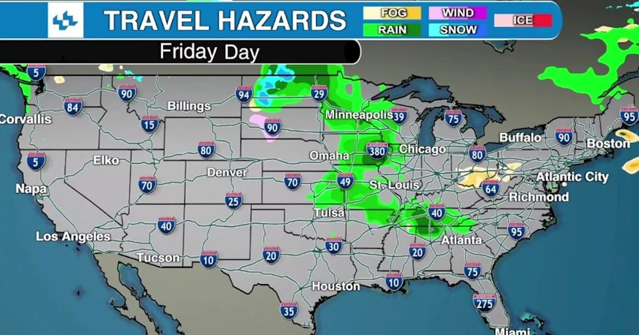 Big plans for Memorial Day weekend? Rain means an imperfect start for summer travel across parts of the nation