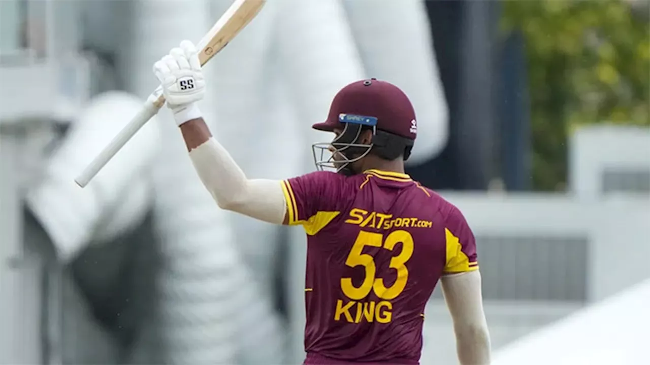 King leads West Indies to 28-run win over South Africa