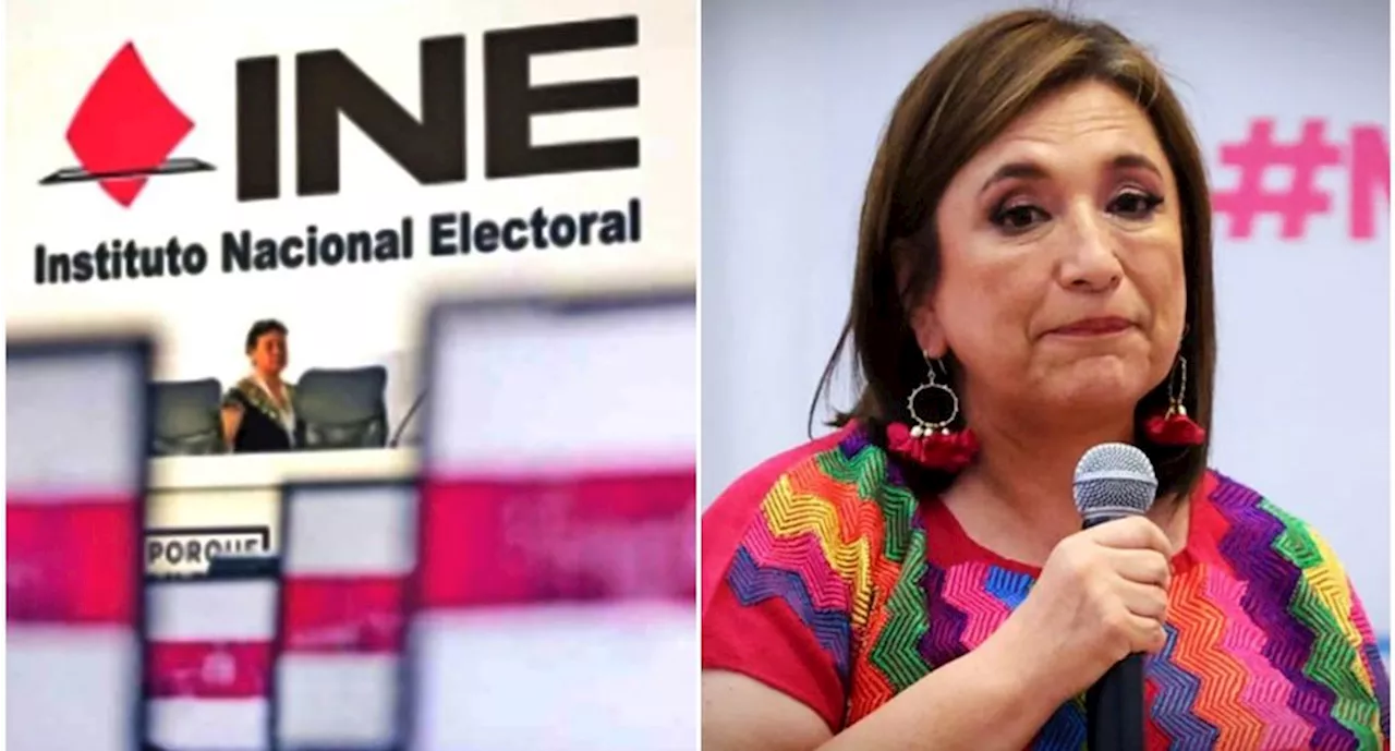 Ordena INE a Xóchitl Gálvez abstenerse de llamar 'narcopartido' a Morena