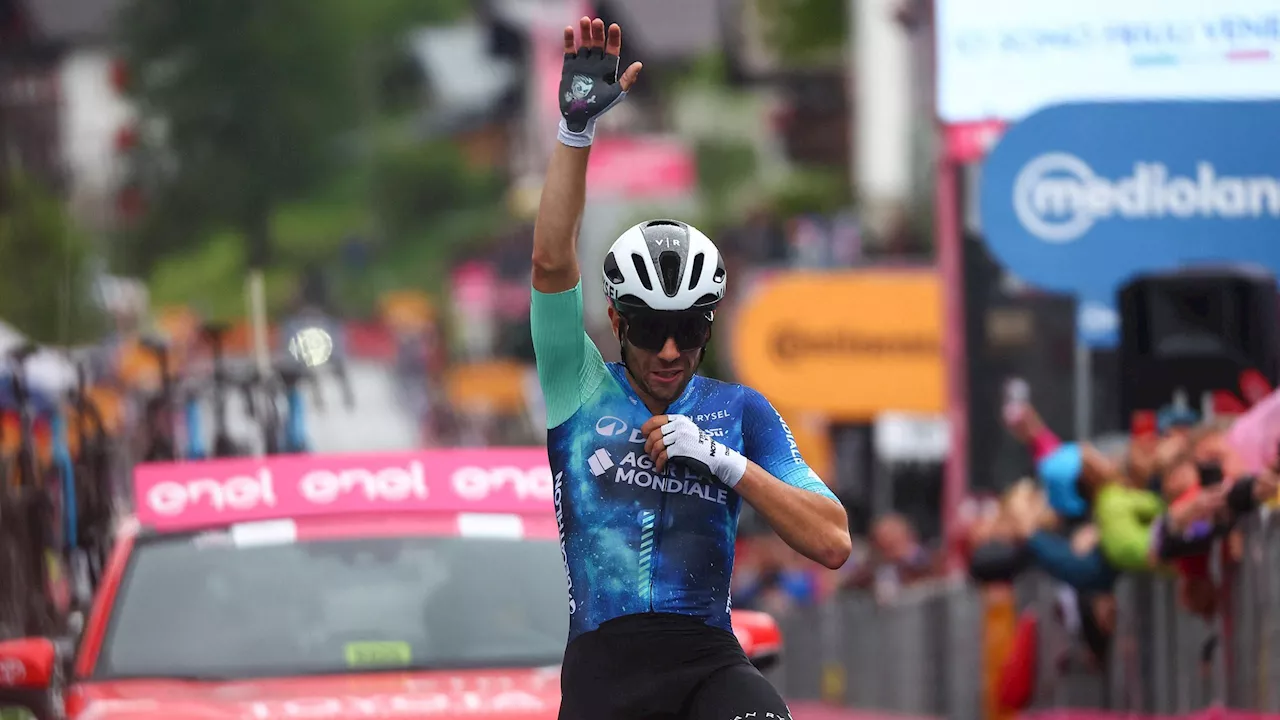  Andrea Vendrame remporte la 19e étape, journée tranquille pour Tadej Pogacar